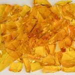 View Flat Yellow Terrazzo Glass